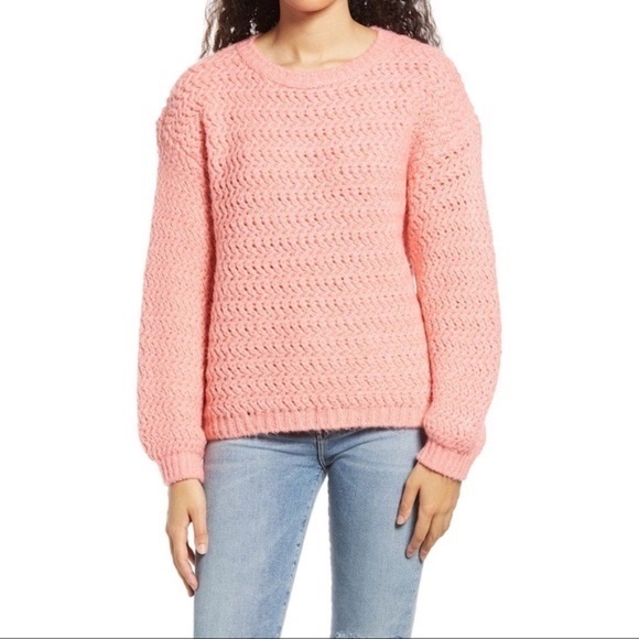 VERO MODA Freja Balloon Sleeve Sweater - Small Medium - Picture 3 of 4